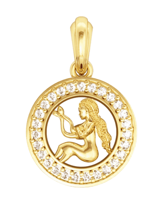 Buy Virgo Charm in Gold Online in India at Best Price Jewelslane